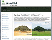 Tablet Screenshot of palakkadtourism.org
